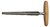 Endpin Reamer for Bass, 3 flutes
