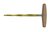 Spiral Peghole Reamer for Cello, 3 flutes, TiN-coated